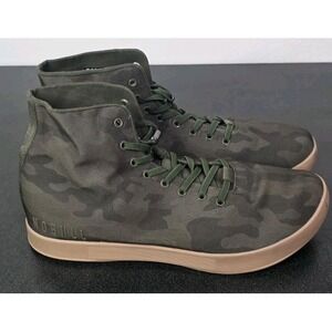 Nobull‎ High Top Camo Men 10 Woman 11.5 Trainers Sneakers Shoes Green Crossfit